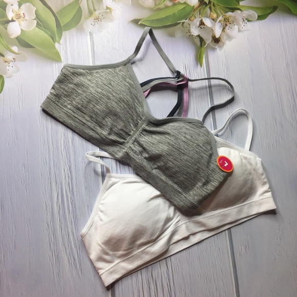 Maidenform Other - NWT Girls 2pk Maidenform Sport Bra L 32A 34A 10 12